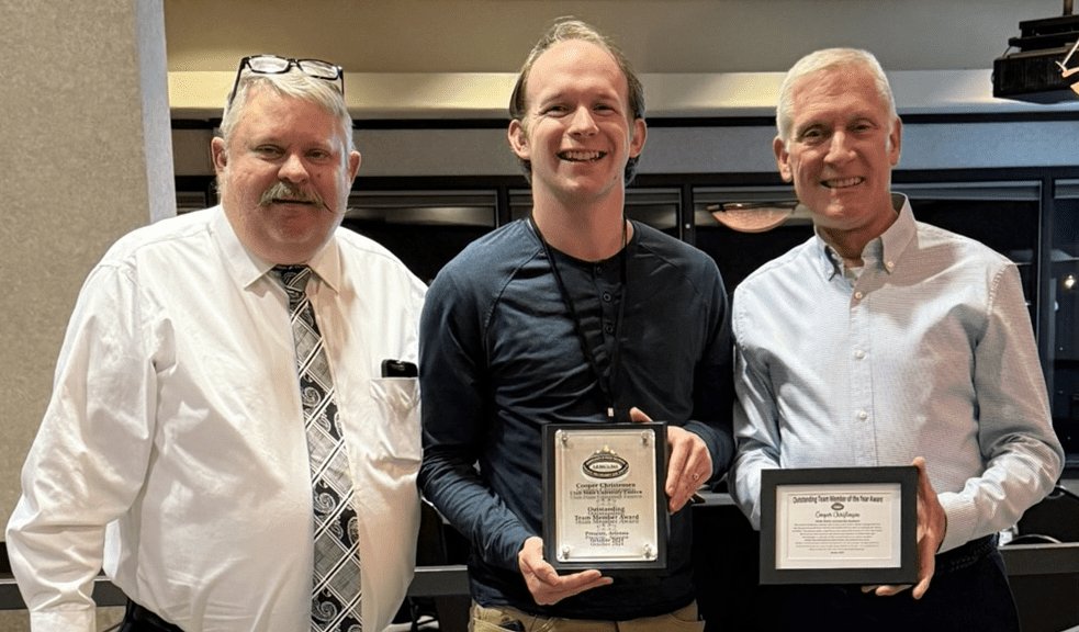 Wyatt Accepting for Cooper at the Conference